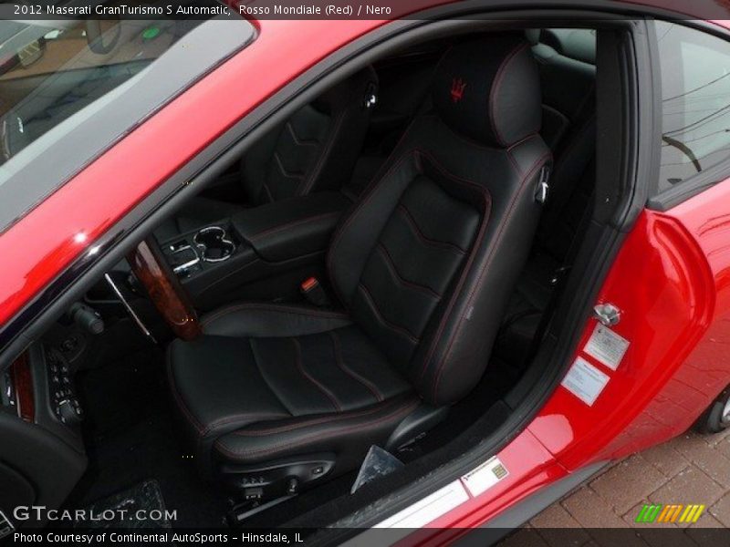 Rosso Mondiale (Red) / Nero 2012 Maserati GranTurismo S Automatic