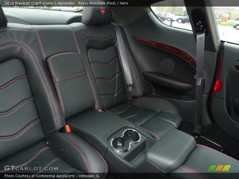 Rear Seat of 2012 GranTurismo S Automatic