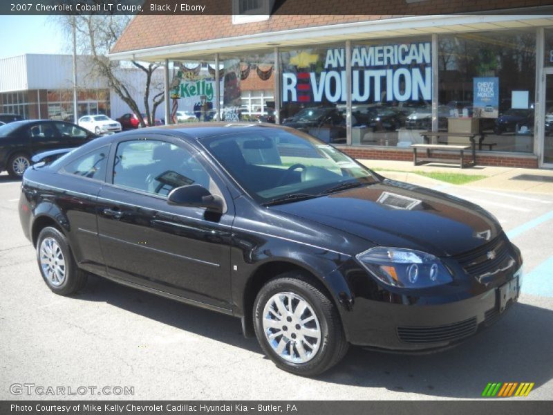 Black / Ebony 2007 Chevrolet Cobalt LT Coupe