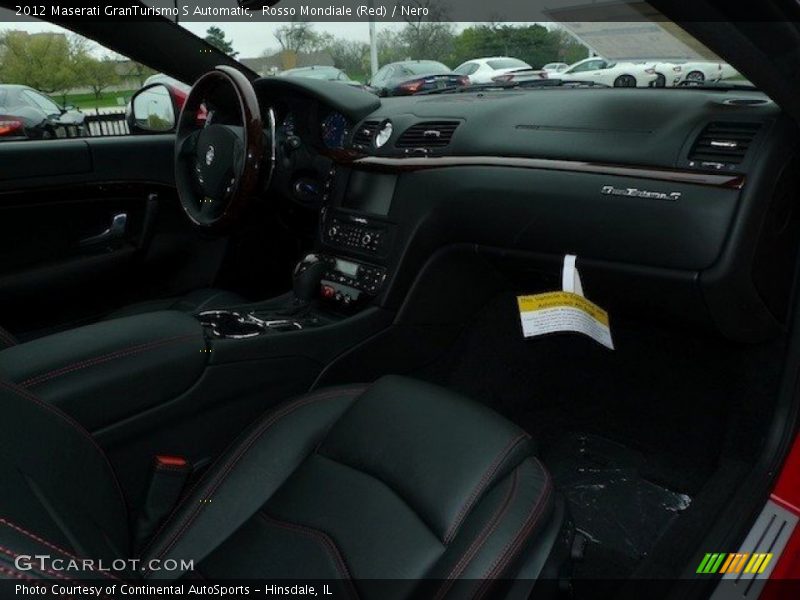 Rosso Mondiale (Red) / Nero 2012 Maserati GranTurismo S Automatic