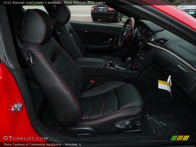 Rosso Mondiale (Red) / Nero 2012 Maserati GranTurismo S Automatic