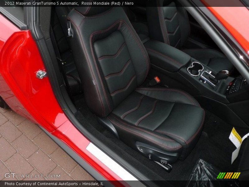 Rosso Mondiale (Red) / Nero 2012 Maserati GranTurismo S Automatic
