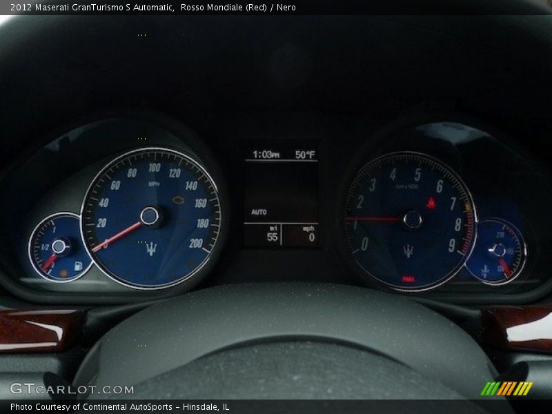  2012 GranTurismo S Automatic S Automatic Gauges