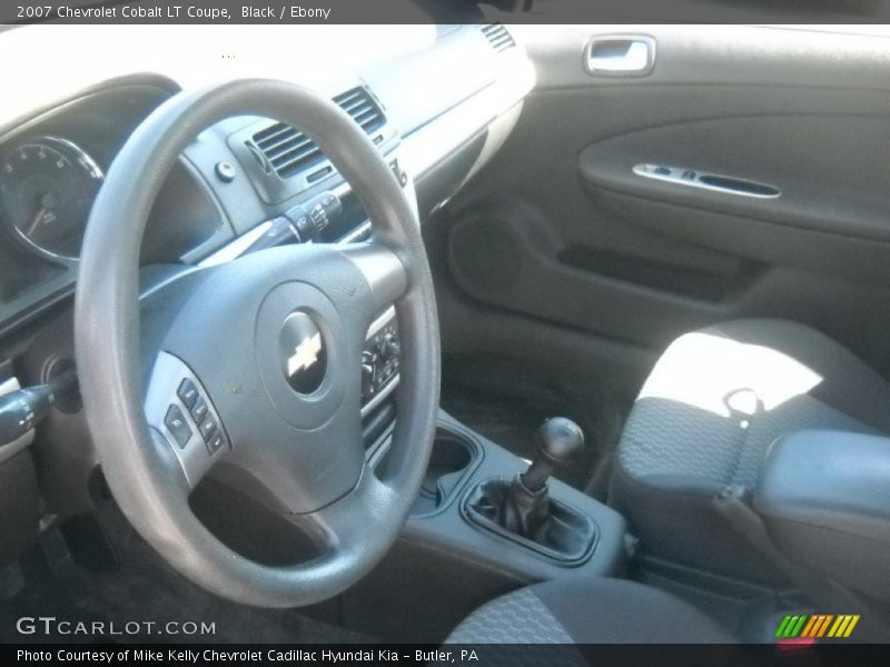 Black / Ebony 2007 Chevrolet Cobalt LT Coupe