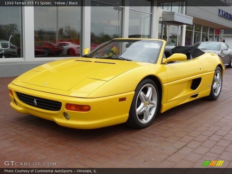 Front 3/4 View of 1999 355 F1 Spider
