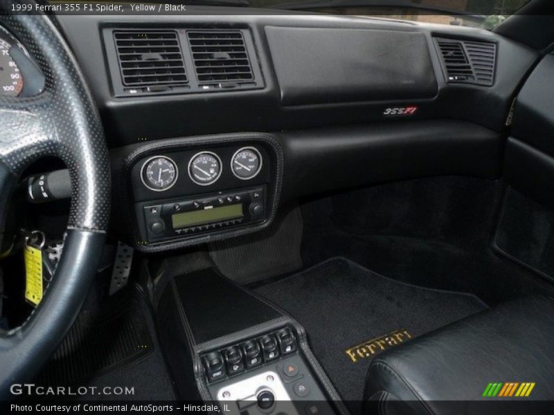 Yellow / Black 1999 Ferrari 355 F1 Spider