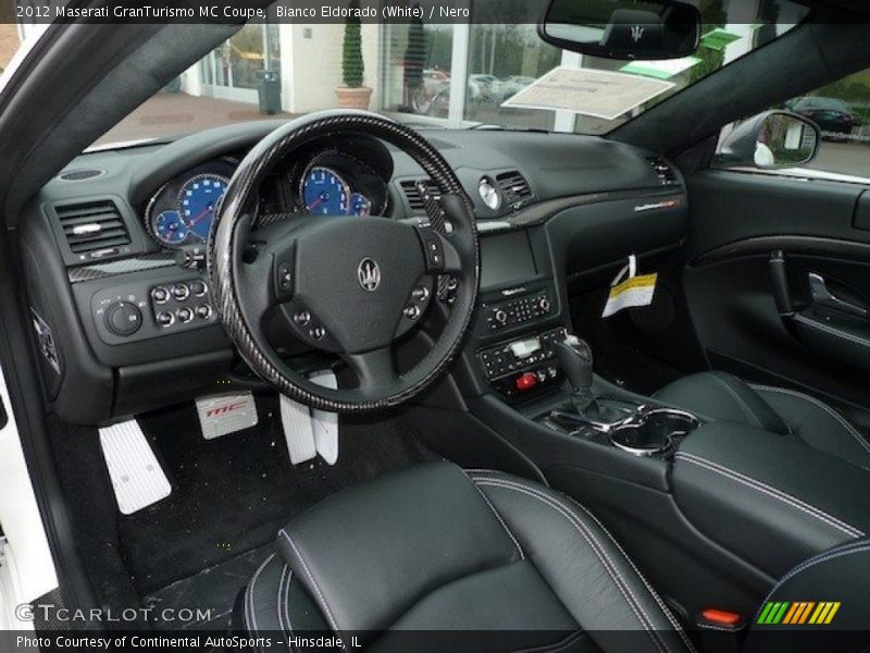  2012 GranTurismo MC Coupe Nero Interior