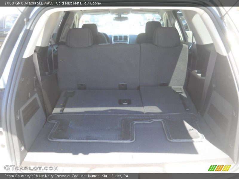 Gold Mist Metallic / Ebony 2008 GMC Acadia SLE AWD