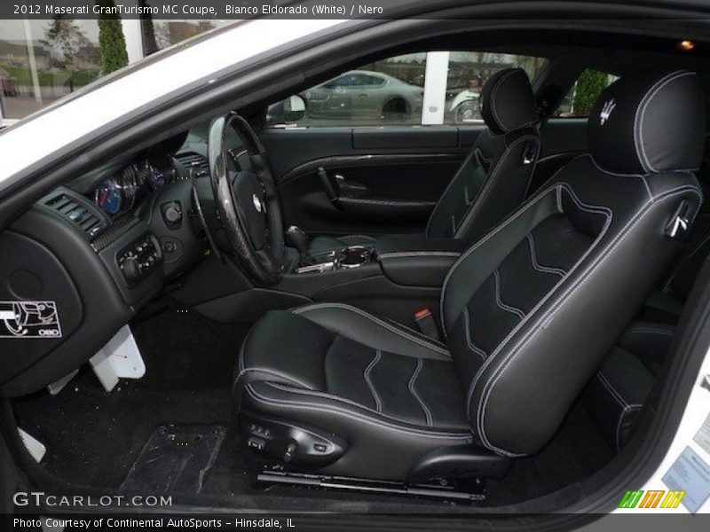 Front Seat of 2012 GranTurismo MC Coupe