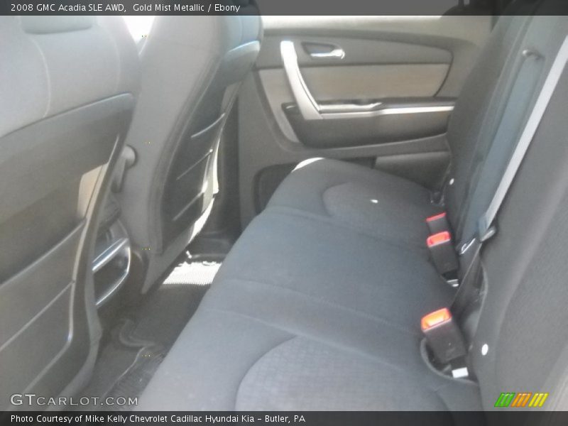 Gold Mist Metallic / Ebony 2008 GMC Acadia SLE AWD