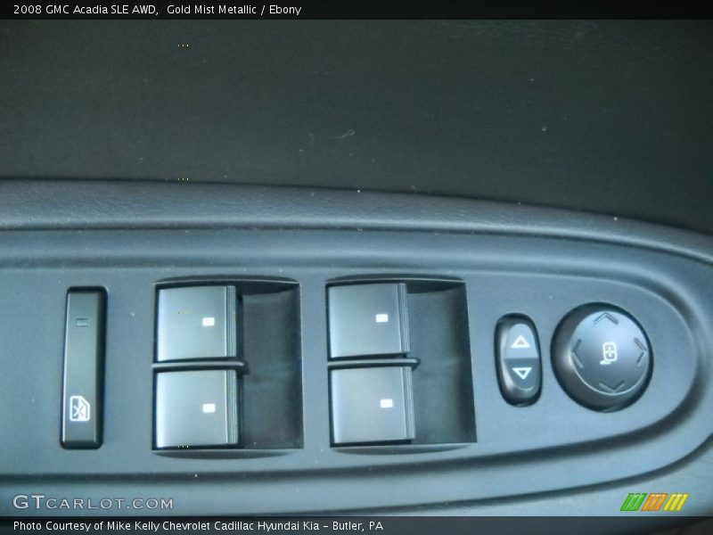 Gold Mist Metallic / Ebony 2008 GMC Acadia SLE AWD