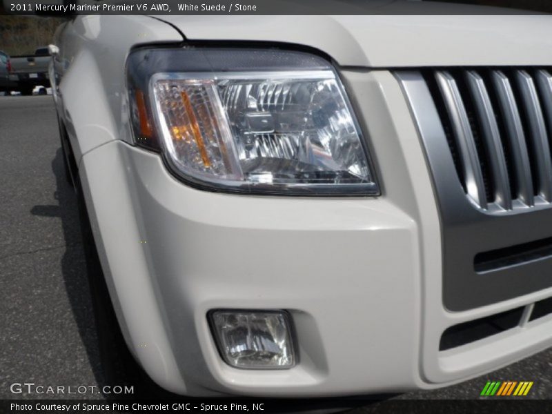 White Suede / Stone 2011 Mercury Mariner Premier V6 AWD