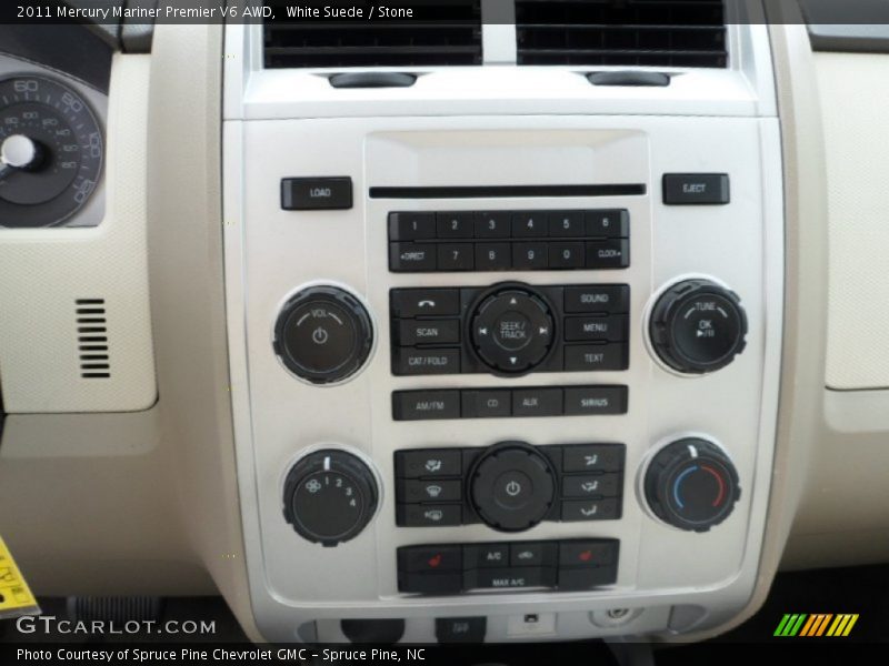 Controls of 2011 Mariner Premier V6 AWD