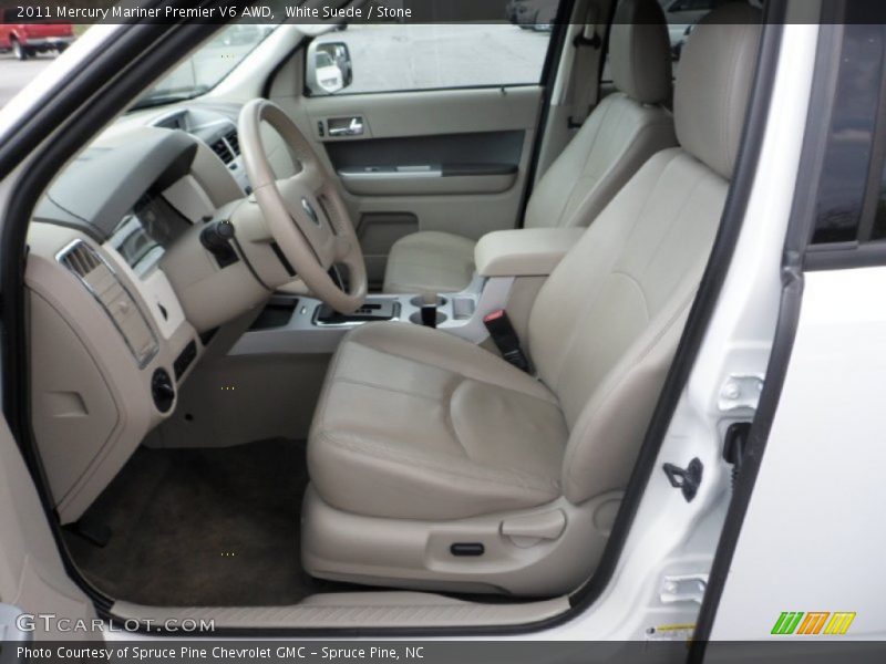 2011 Mariner Premier V6 AWD Stone Interior