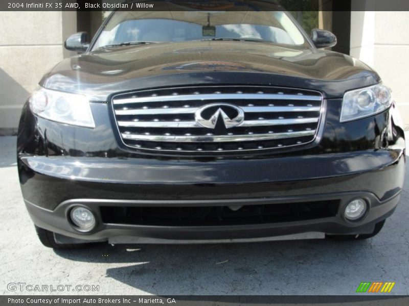 Black Obsidian / Willow 2004 Infiniti FX 35 AWD