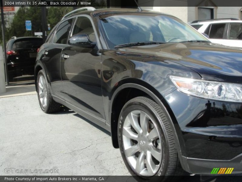 Black Obsidian / Willow 2004 Infiniti FX 35 AWD