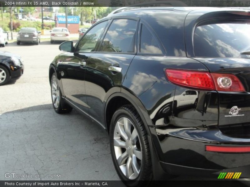 Black Obsidian / Willow 2004 Infiniti FX 35 AWD
