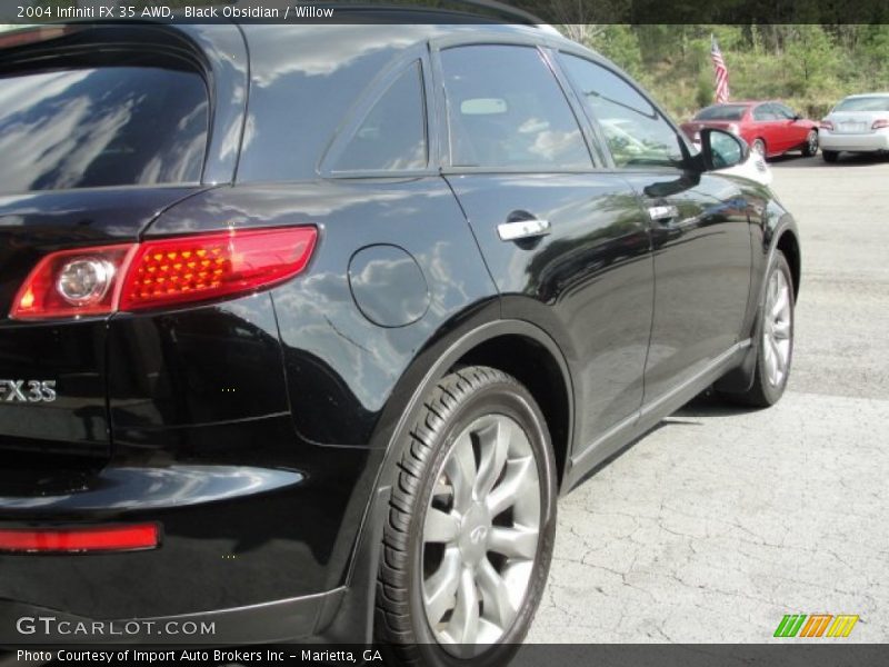 Black Obsidian / Willow 2004 Infiniti FX 35 AWD