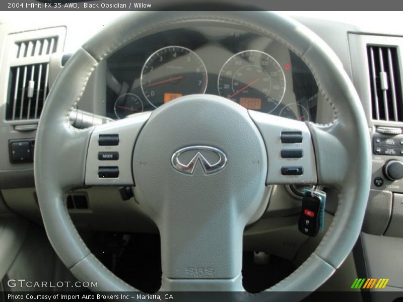 Black Obsidian / Willow 2004 Infiniti FX 35 AWD