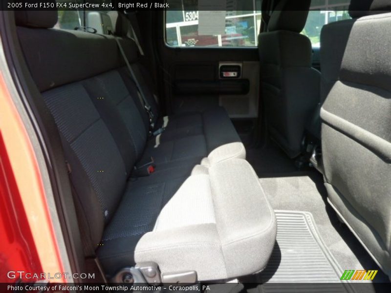 Bright Red / Black 2005 Ford F150 FX4 SuperCrew 4x4
