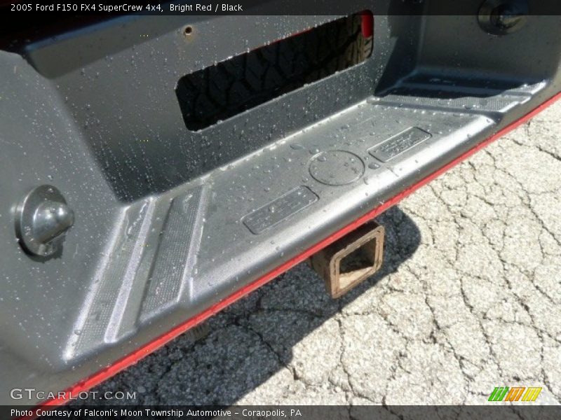 Bright Red / Black 2005 Ford F150 FX4 SuperCrew 4x4