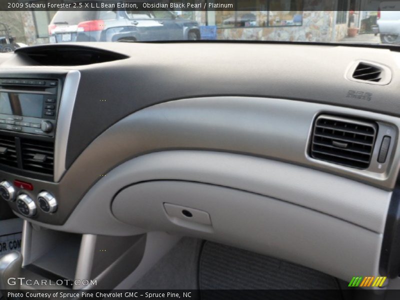 Obsidian Black Pearl / Platinum 2009 Subaru Forester 2.5 X L.L.Bean Edition