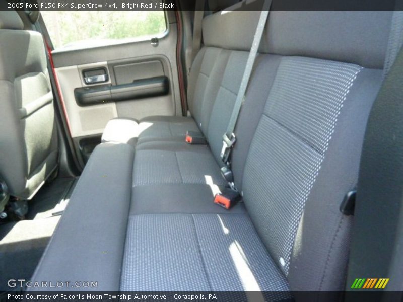 Bright Red / Black 2005 Ford F150 FX4 SuperCrew 4x4