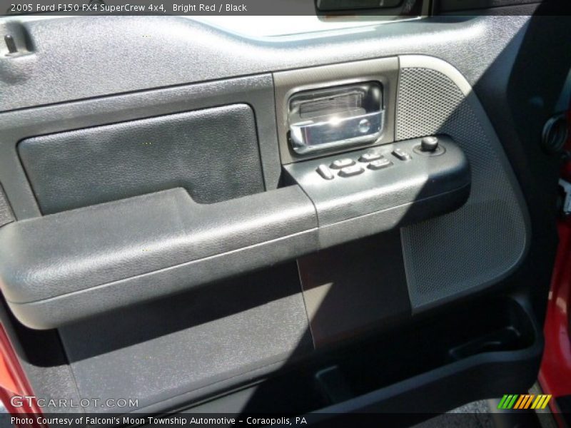 Bright Red / Black 2005 Ford F150 FX4 SuperCrew 4x4