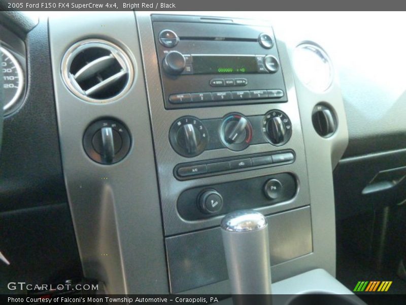 Bright Red / Black 2005 Ford F150 FX4 SuperCrew 4x4