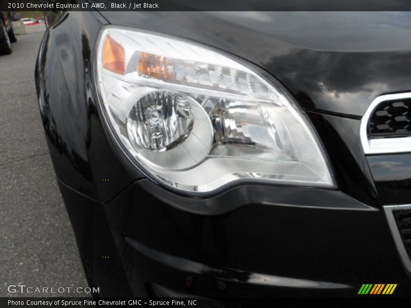 Black / Jet Black 2010 Chevrolet Equinox LT AWD