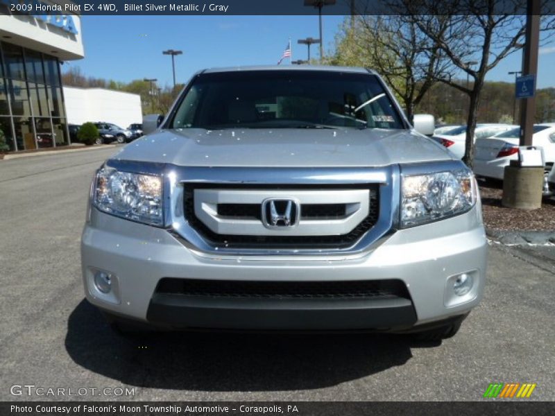Billet Silver Metallic / Gray 2009 Honda Pilot EX 4WD