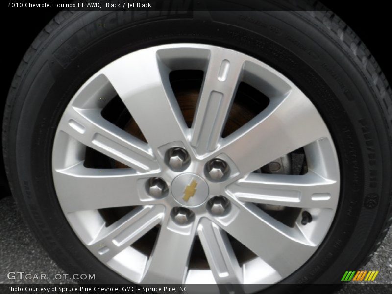 Black / Jet Black 2010 Chevrolet Equinox LT AWD