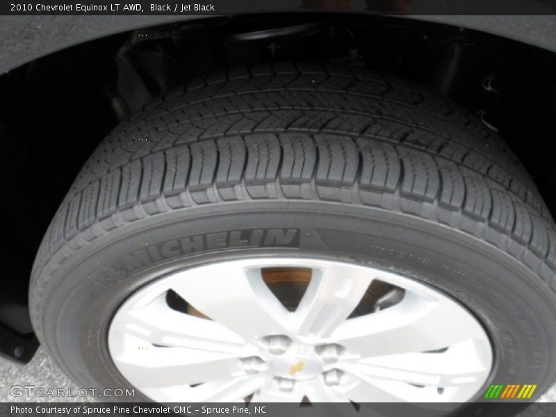 Black / Jet Black 2010 Chevrolet Equinox LT AWD