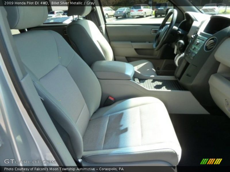 Billet Silver Metallic / Gray 2009 Honda Pilot EX 4WD