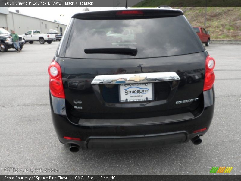 Black / Jet Black 2010 Chevrolet Equinox LT AWD