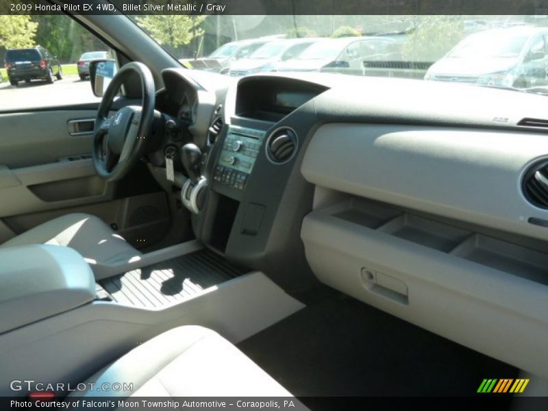 Billet Silver Metallic / Gray 2009 Honda Pilot EX 4WD