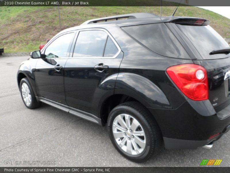 Black / Jet Black 2010 Chevrolet Equinox LT AWD