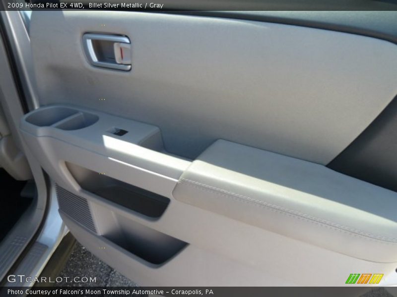 Billet Silver Metallic / Gray 2009 Honda Pilot EX 4WD