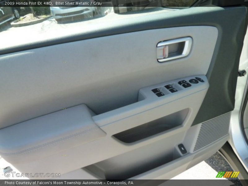 Billet Silver Metallic / Gray 2009 Honda Pilot EX 4WD