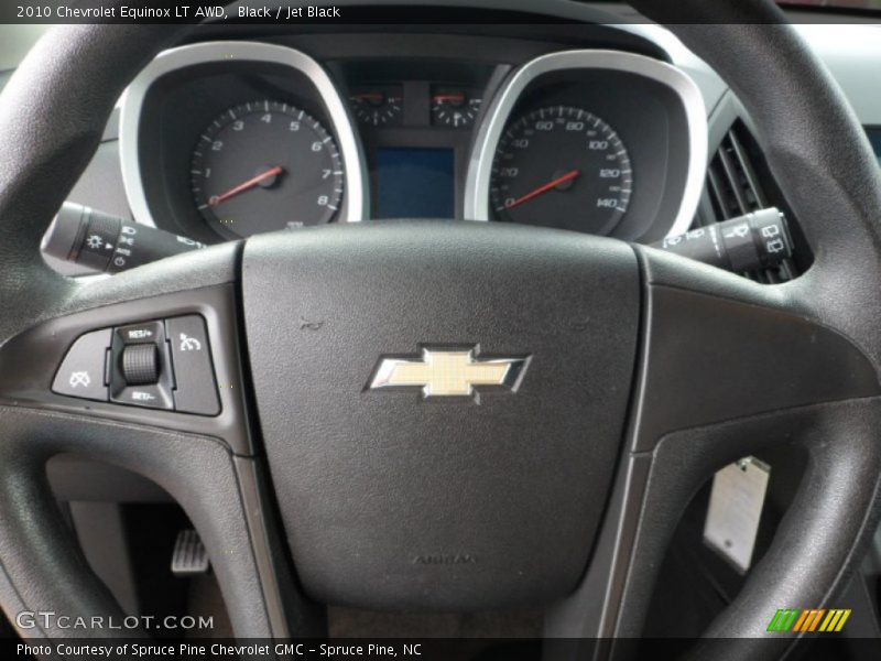 Black / Jet Black 2010 Chevrolet Equinox LT AWD