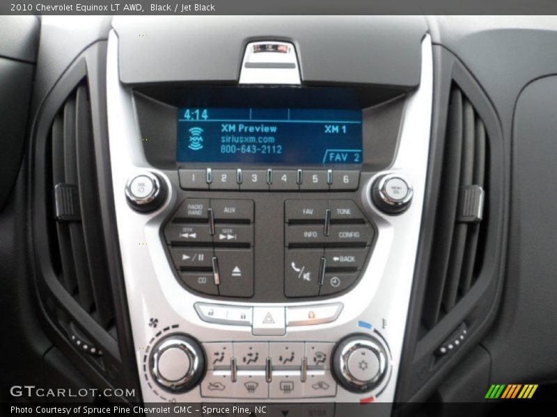 Black / Jet Black 2010 Chevrolet Equinox LT AWD