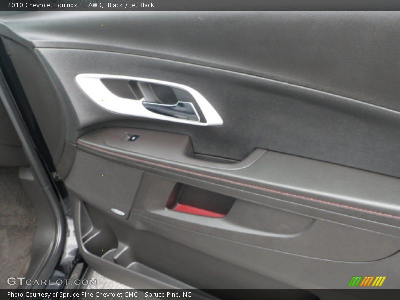 Black / Jet Black 2010 Chevrolet Equinox LT AWD