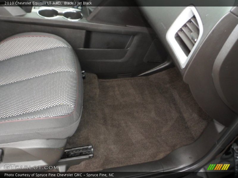 Black / Jet Black 2010 Chevrolet Equinox LT AWD