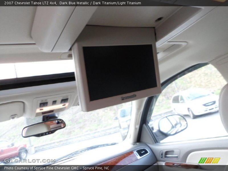 Dark Blue Metallic / Dark Titanium/Light Titanium 2007 Chevrolet Tahoe LTZ 4x4