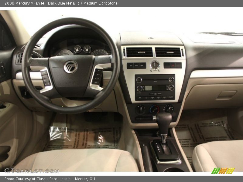 Dashboard of 2008 Milan I4