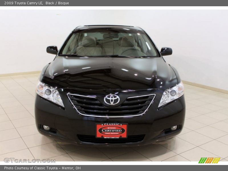 Black / Bisque 2009 Toyota Camry LE