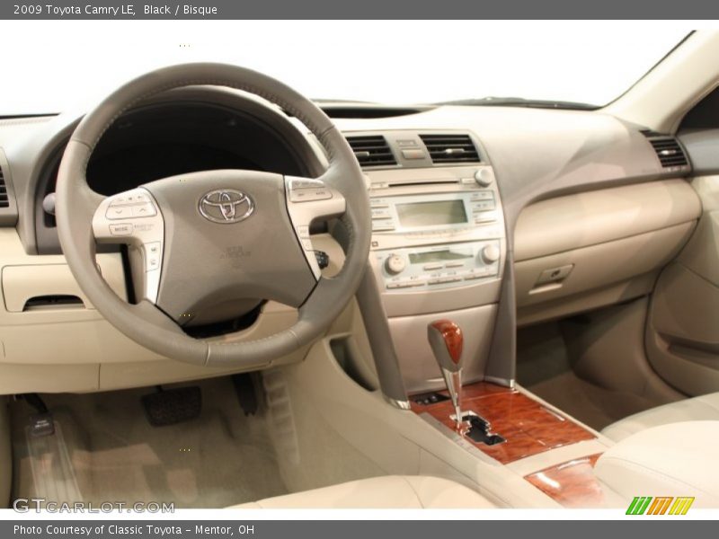 Black / Bisque 2009 Toyota Camry LE