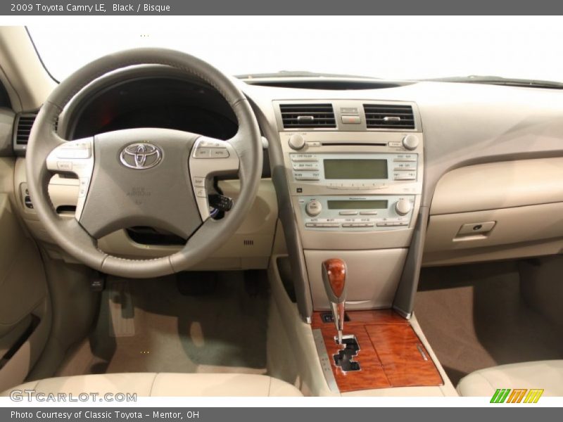 Black / Bisque 2009 Toyota Camry LE