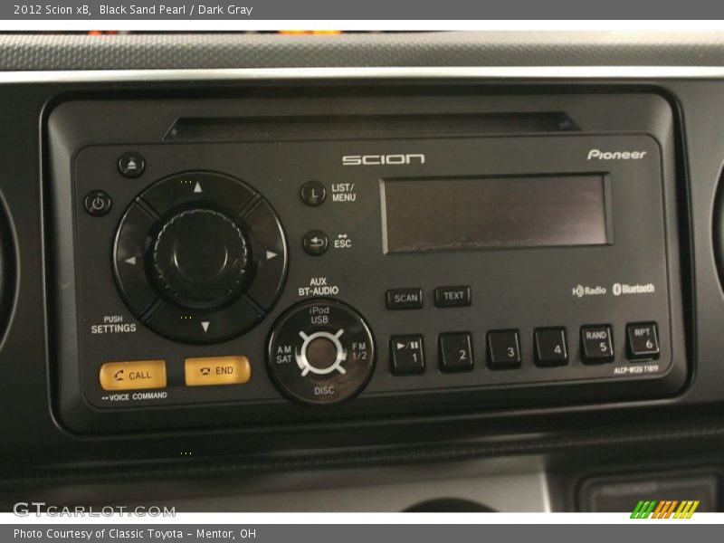 Audio System of 2012 xB 