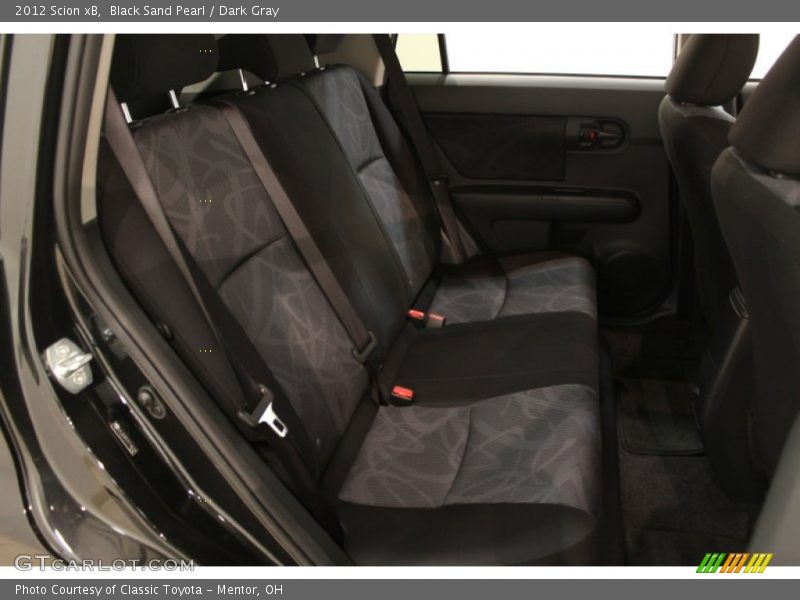 Rear Seat of 2012 xB 